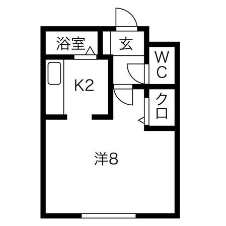 セントラル６の物件間取画像